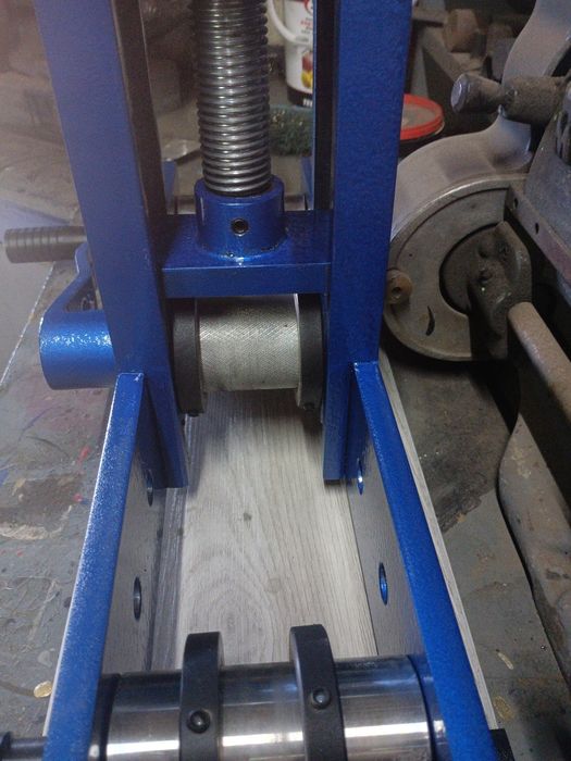 Calandra manual para tubos