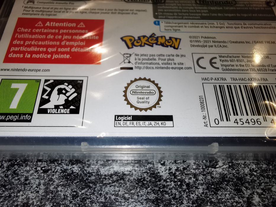 Pokemon Pearl SWITCH Nintendo gra ANG (nowa w folii) sklep Ursus
