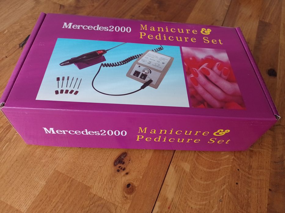 Nowa frezarka szlifierka do paznokci Mercedes 2000 plus że frezy