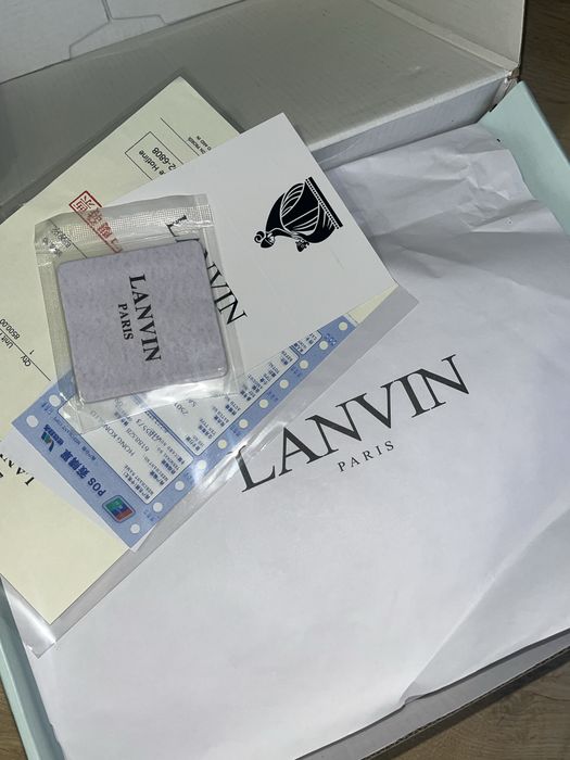 Lanvin Curb White 41 size
