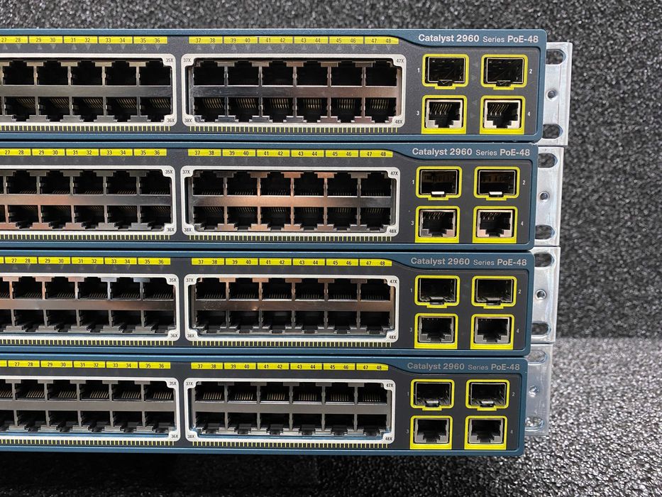 PoE комутатор Cisco WS-C2960-48PST-L (аналог 3750v2) - Юнісфера