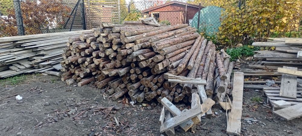 Stemple drewniane różnej długości