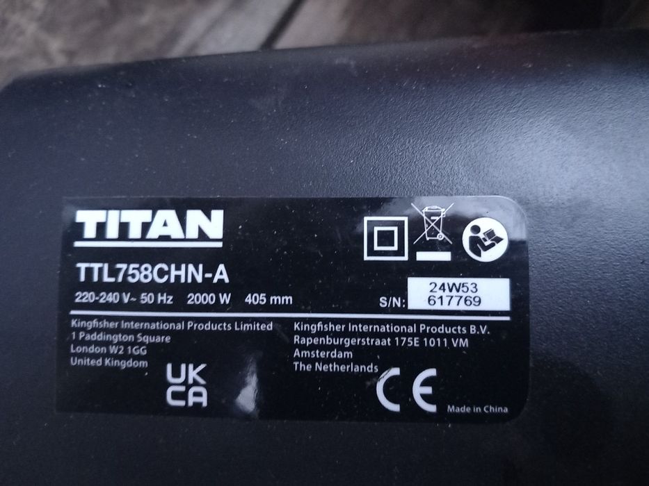 Piła łańcuchowa Titan 2000 W