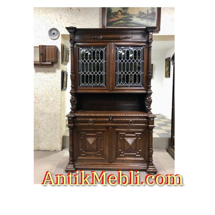 Вітрина сервант креденс дуб 3980