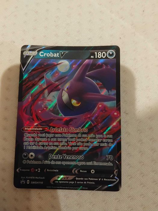 Crobat V – Promo – Shining Fates / Sword & Shield Black Star Promo