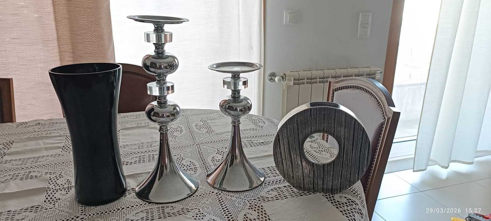4 Peças de decoração