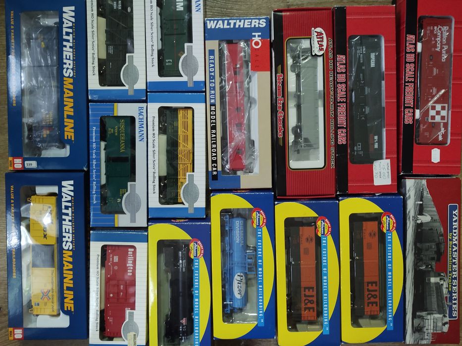 Wagony towarowe  H0 USA Athearn Atlas Bachmann Walthers