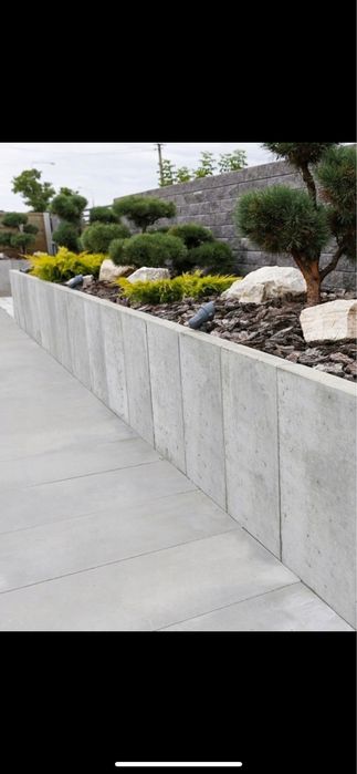 Elka betonowa/ element L / mur oporowy /ogrodzenie