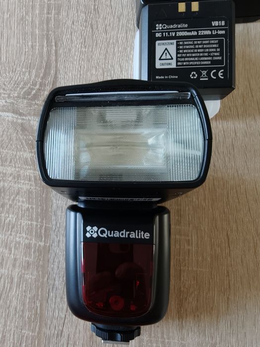 Quadralite Stroboss 60 Evo Nikon + druga bateria