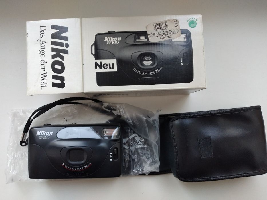 Nikon EF 100 + Pentax PC-3000 w pudełkach