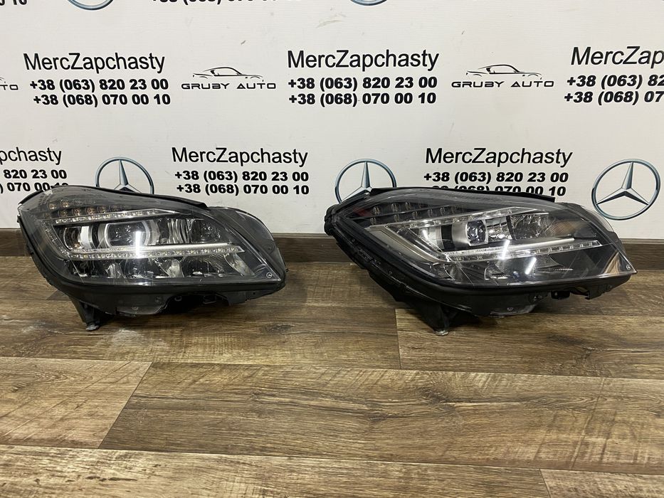 Mercedes w 218 cls фара права  led iteligen light sistem