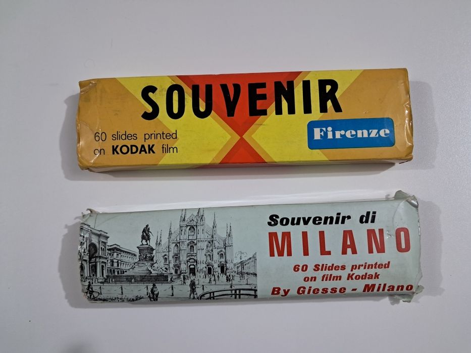 Slajdy KODAK Pamiątka z Włoch lata 70te -120 sztuk