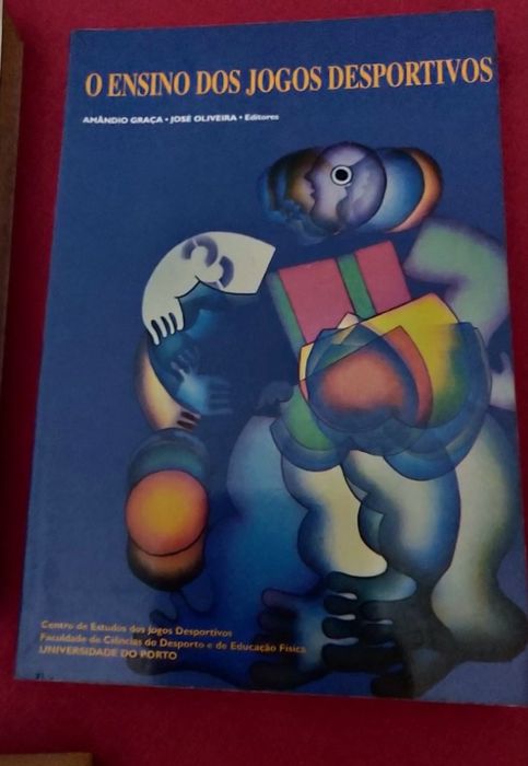 Livros da área do desporto: ensino e lesões