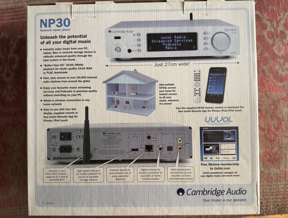 Cambridge Audio NP30  програвач мережевий / стрімер
