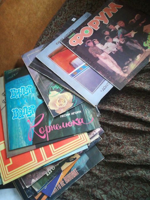 Грампластинки советская эстрада