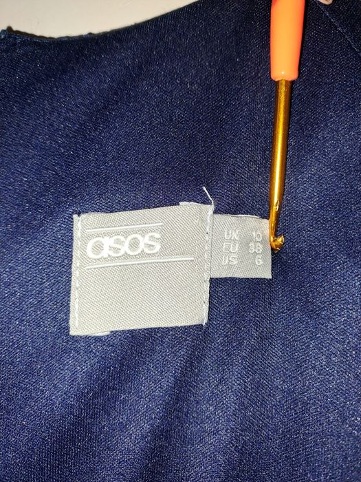 Платье ASOS шифон нарядное