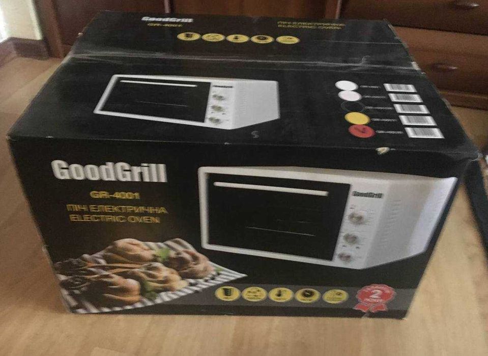 Електрична піч GoodGrill GR-4001 Red