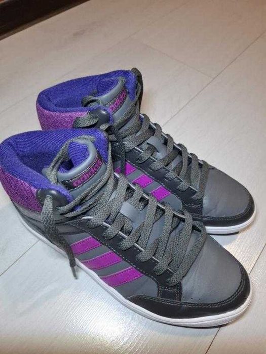 Кеди/сліпони adidas hoops mid