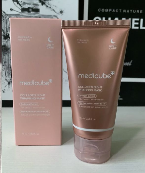 Medicube Collagen nigth wrapping mask колагенова нічна маска-плівка