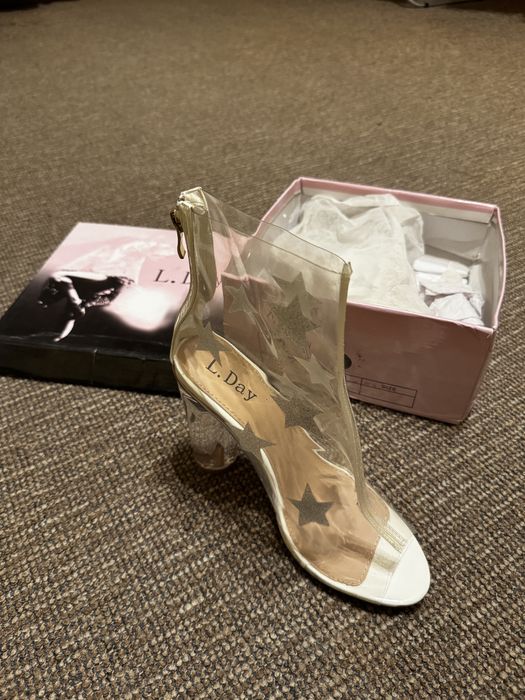 Жіночі туфлі L.Day прозорі нові!