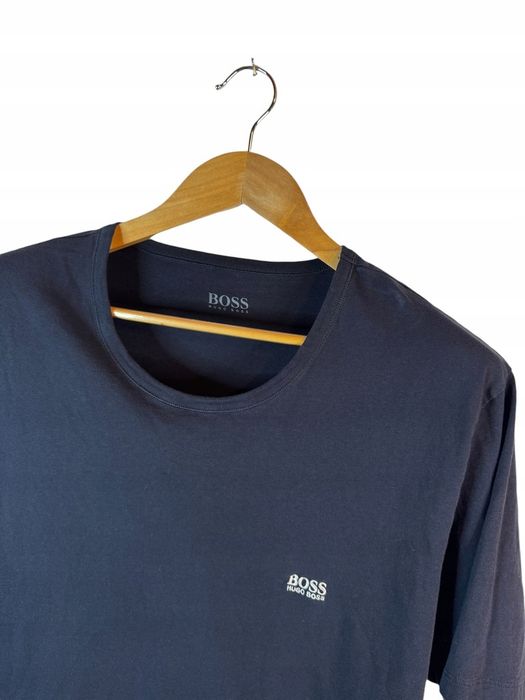 Koszulka Hugo Boss granatowa z logiem XXL