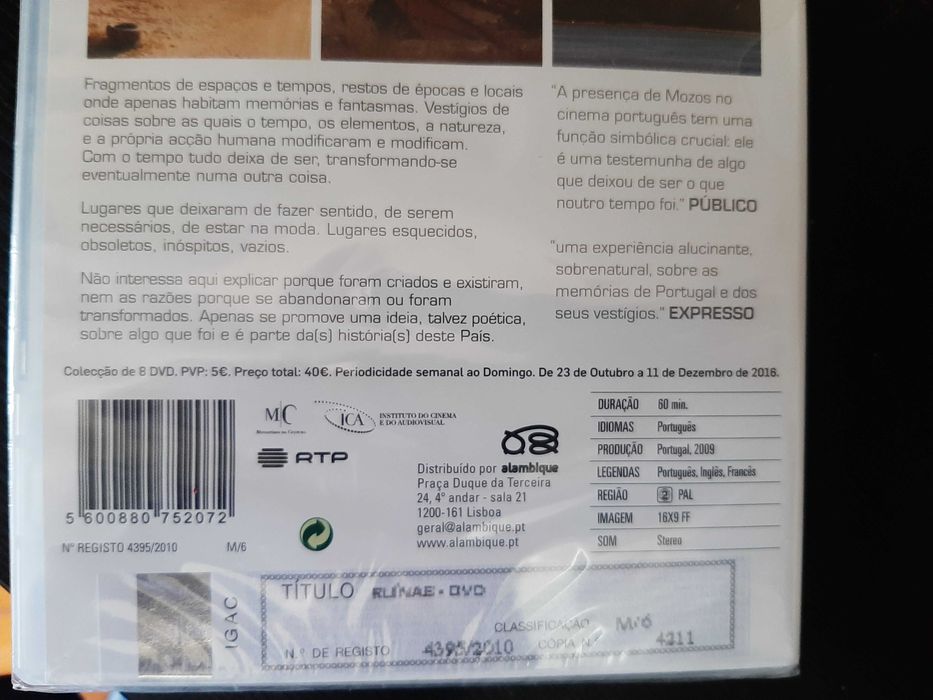 Manuel Mozos – Ruínas – NOVO – SELADO