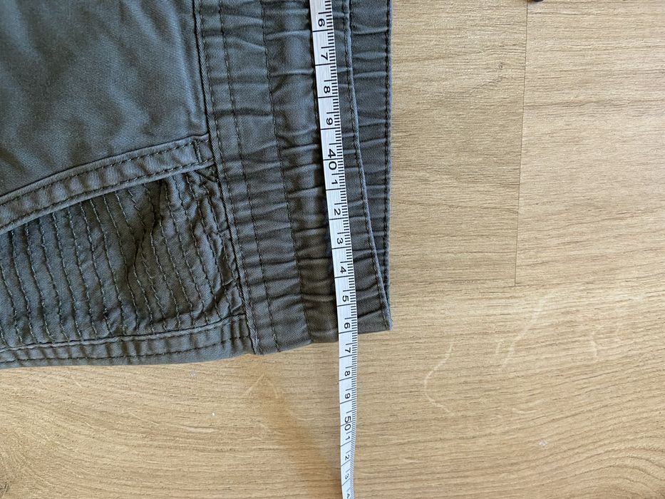 H&M S męskie spodnie khaki joggers cargo brązowe jeansy pas guma