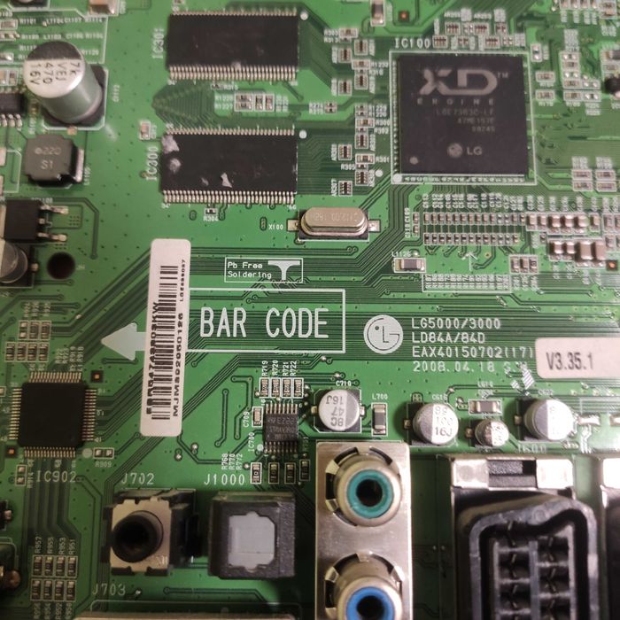Плата телевізора lg5000/3000 EAX40150702 (17)