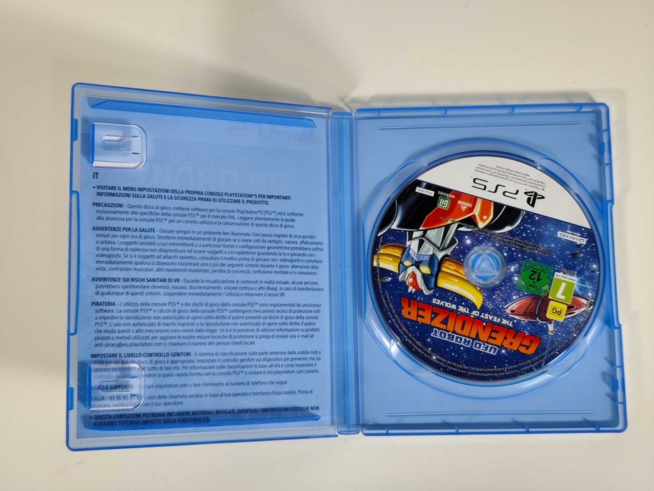 Ufo Robot Goldrake Playstation 5 PS5