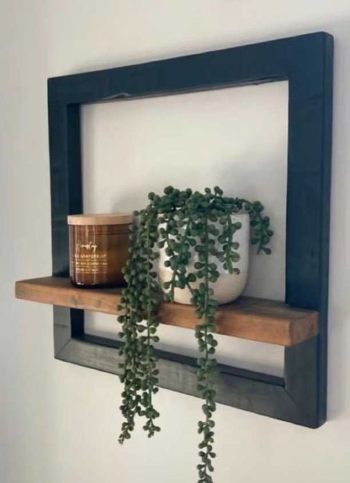 Metalowe półki ścienne wiszące