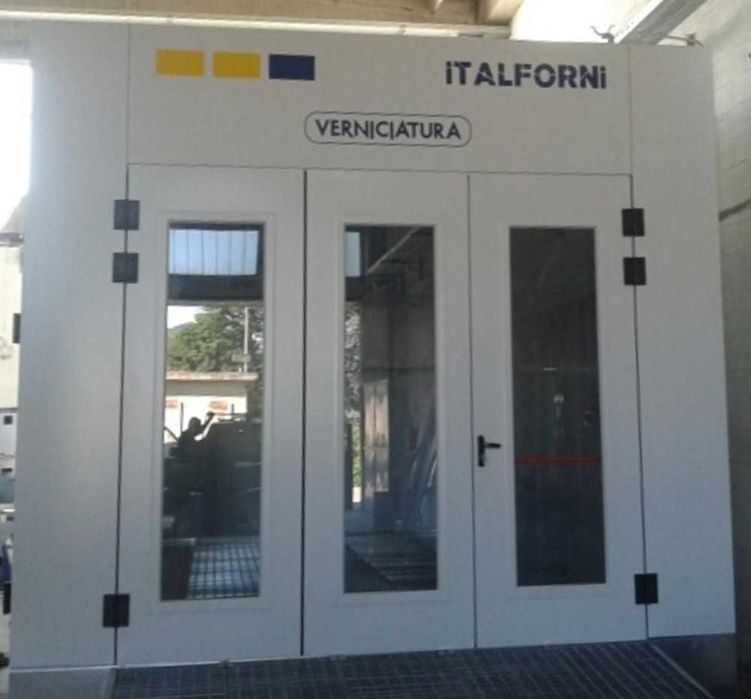 Kabina lakiernicza ITALFORNI - 24 000 m3/h - prosto od producenta z Włoch
