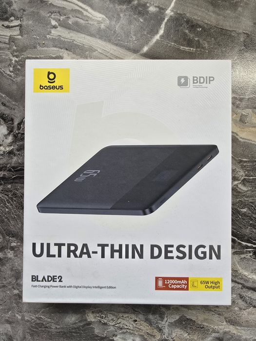 Profesionalny Powerbank (telefon, laptop)12000mAh 65W! Nowy na prezent