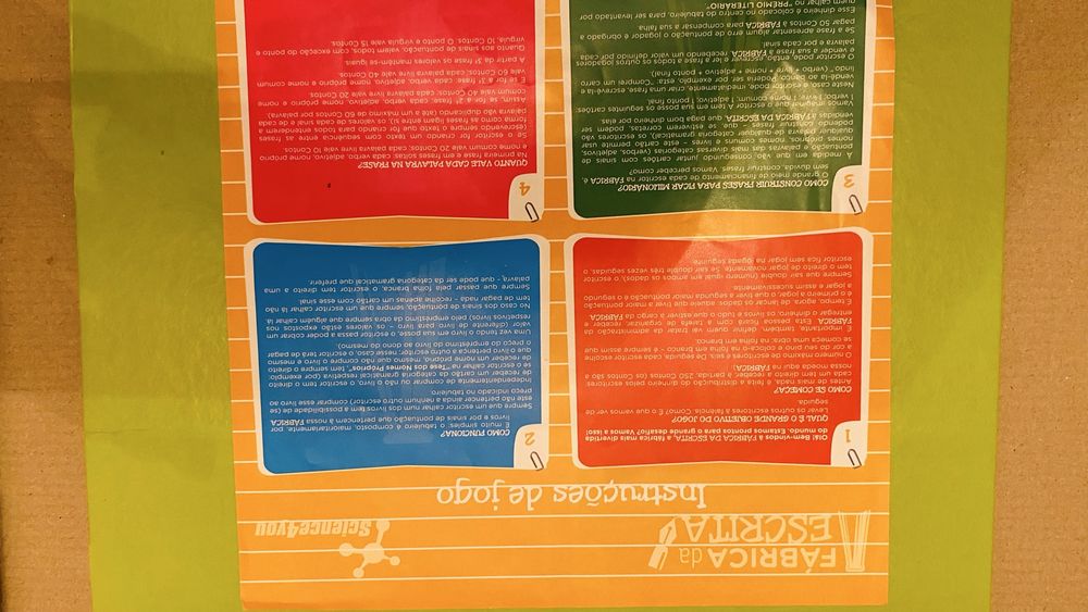 Jogo Fabrica da Escrita