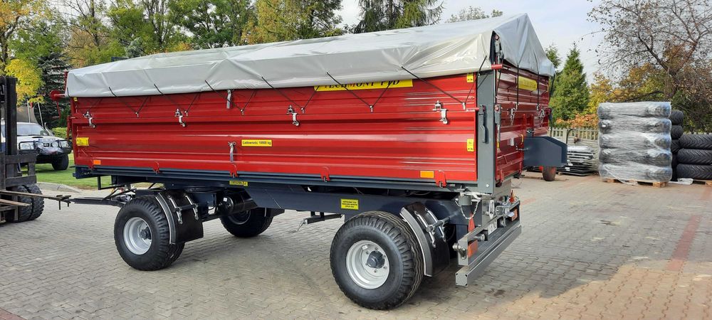 OKAZJA, PROMOCJA Przyczepa dwuosiowa 8T Paletowa TECHMONT