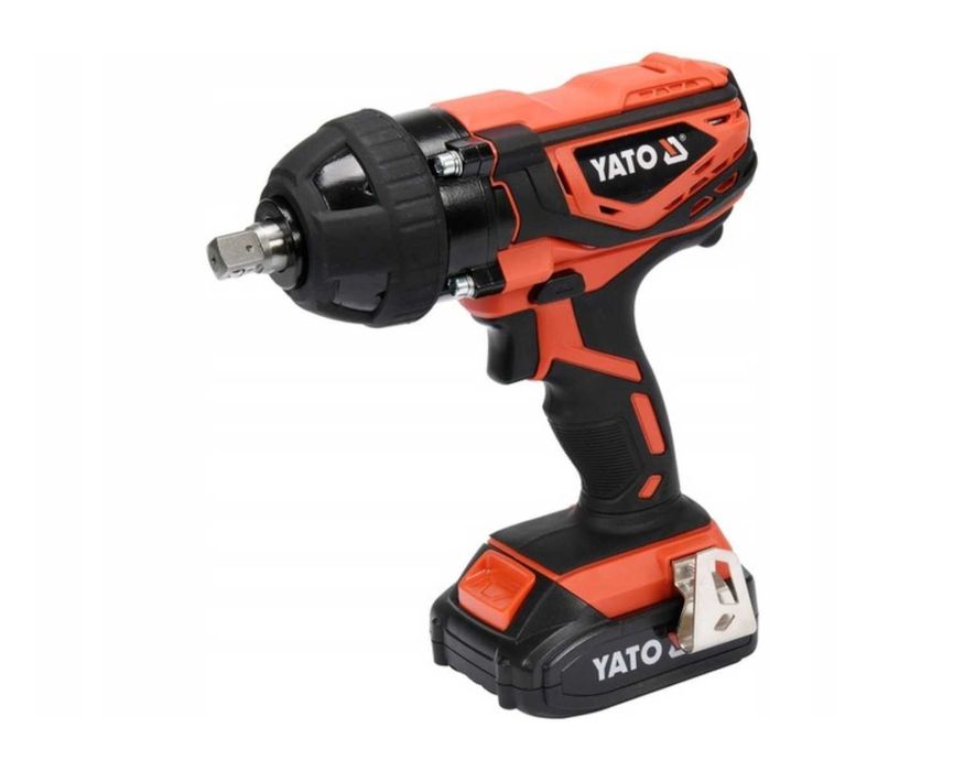 ZESTAW Klucz Udarowy Yato 18V 300Nm Akumulator Li-Ion 2Ah Nasadki NOWY