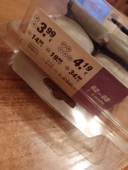 Nowe buciki 62/68 szare