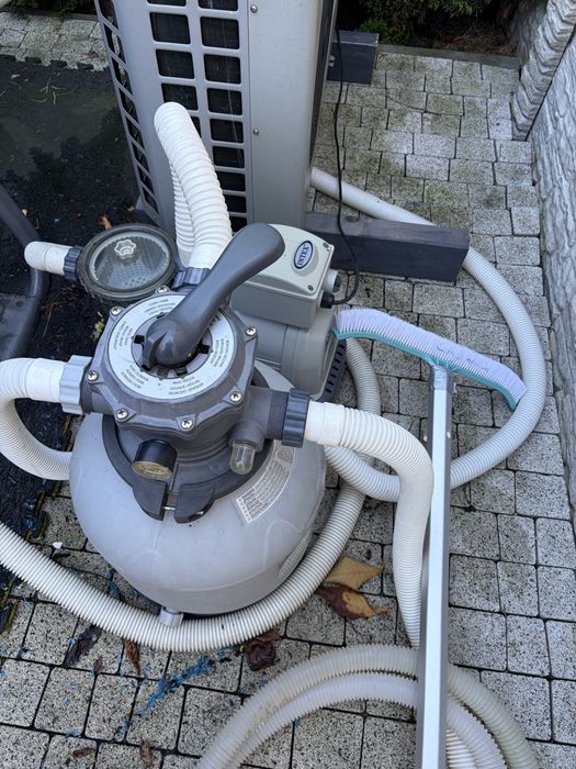 Pompa piaskowa Intex SF 70220-1 + rury + nowy piasek kwarcowy