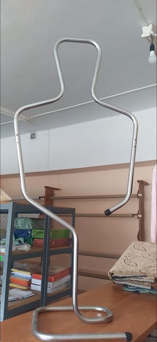 Manekin rurowy chromowany