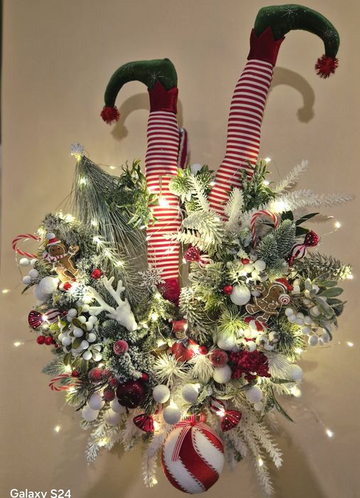 Wianek "Grinchowy Zawir Świąt"