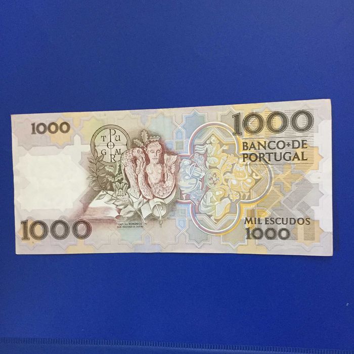 nota 1000 escudos 06/02/1992 Teófilo Braga