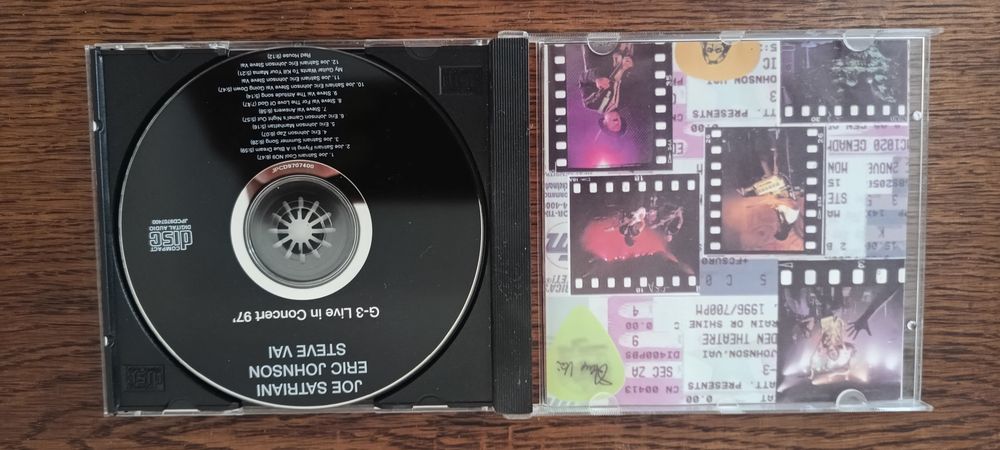 Joe Satriani Eric Johnson Steve Vai