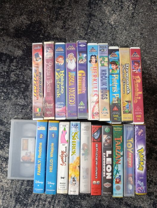 Do sprzedania kasety VHS