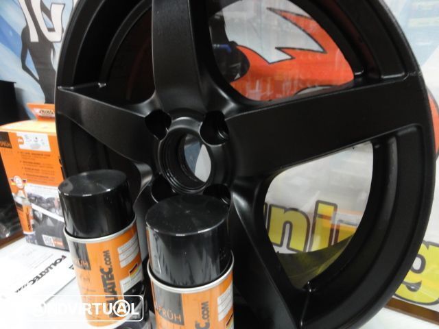 Kit de Tinta plástica removivel Foliatec em spray 2 x 400ml Preto Mate ou preto brilhante temos 30 cores em stock