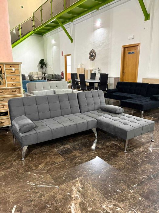 SÓ 187€ SOFA CAMA CHAOSELONGUE REVERSIVEL NOVO- ENVIO GRATIS