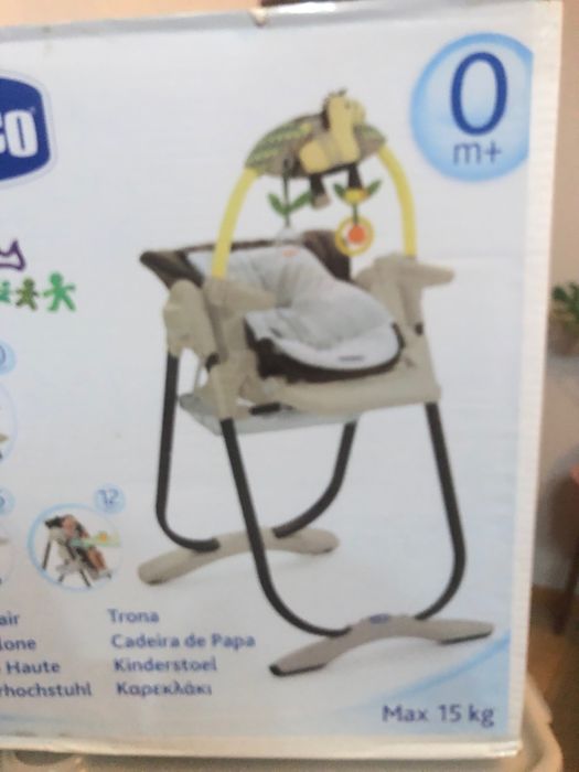 Cadeira de papa bebé Chicco