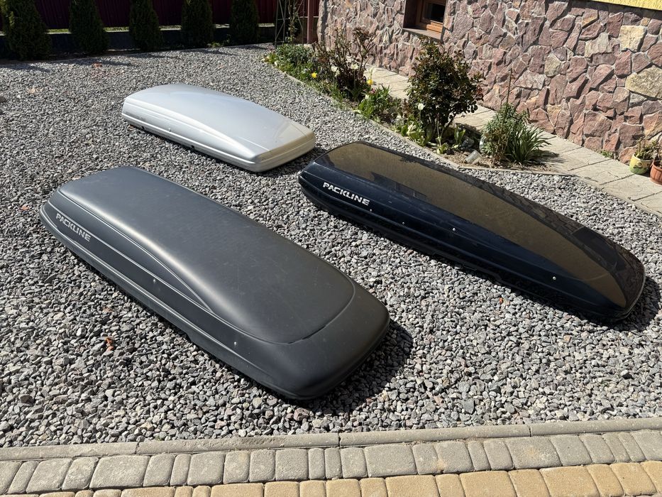 Автобокс багажник на дах бокс на кришу Packline Thule