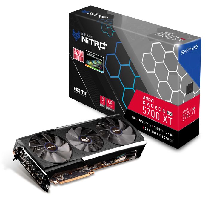 Видеокарта sapphire RX 5700XT NITRO+ 8GB Special Edition Топова !