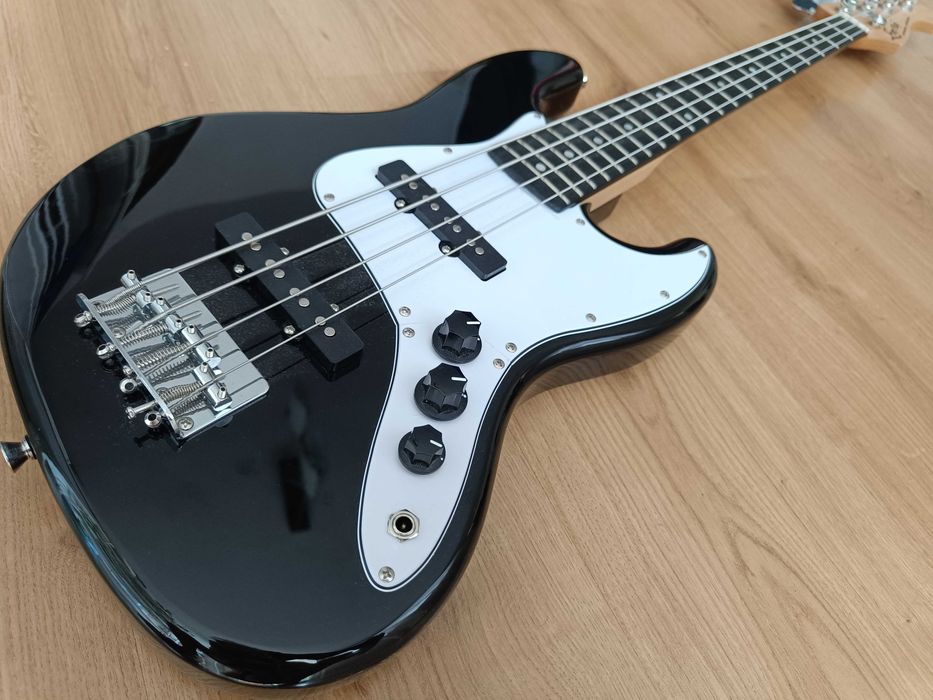 Gitara basowa Ever Play 3/4 + Futerał | Stan sklepowy! Idealna na start