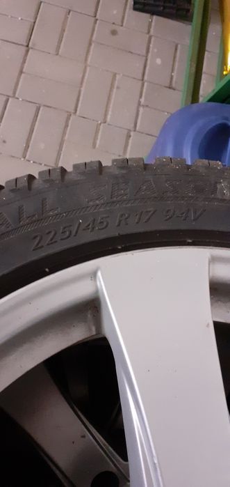 Alufelgi 17 z oponami