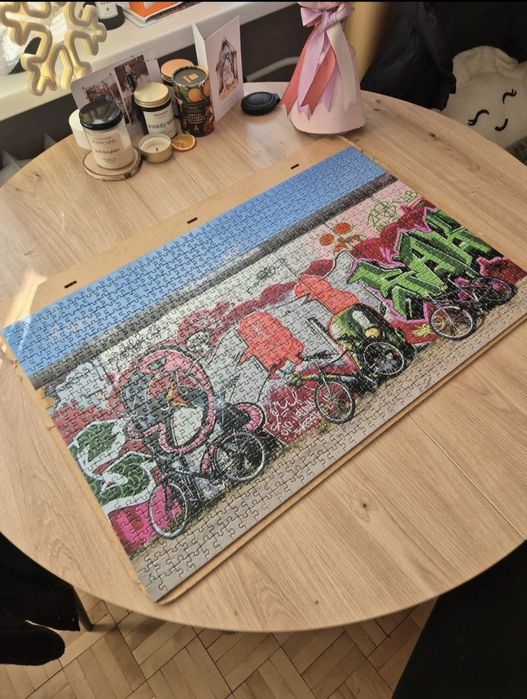 Puzzle 1000 "Mur Berliński"